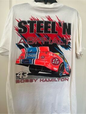 Pulled from the Vintage closet Steel'N Asphalt Bobby Hamilton Graphic Tee